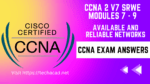 Available and Reliable Networks Exam Answers