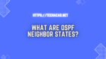 ospf neighbor states
