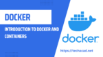 introduction to docker and containers